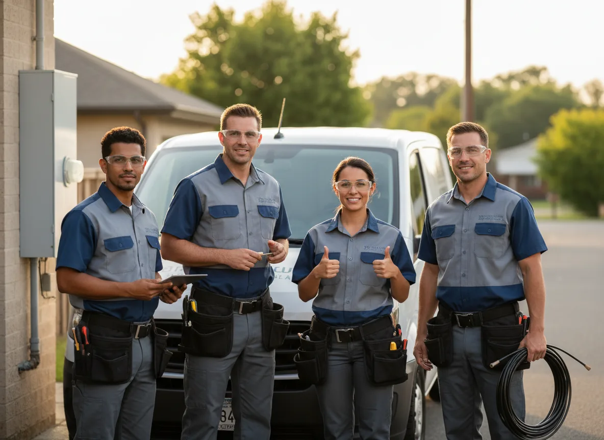Residential electrical contractor serving homeowners in Hustle, VA